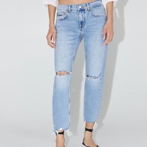 Zara Slim Boyfriend Jean